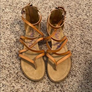 Blowfish Tan Sandals